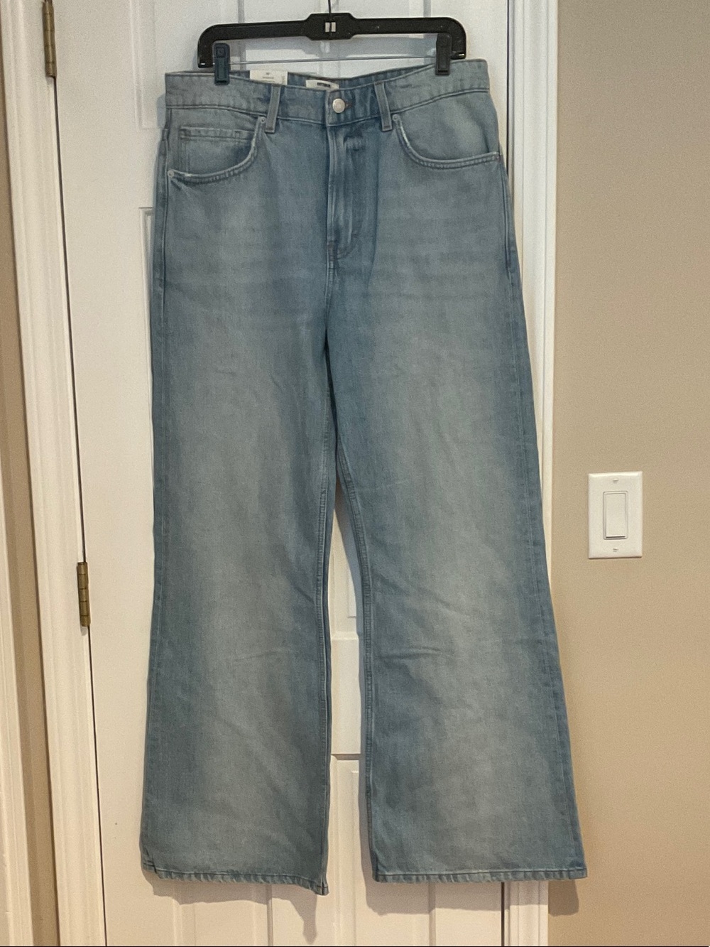 Cotton On Light Blue Wide-Leg Jeans
